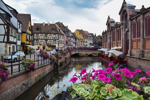 Architektura Colmar we Francji